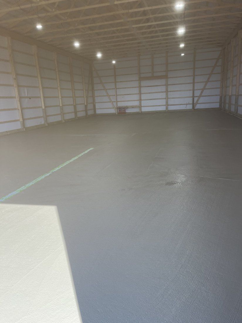 Radiant tubing to finished heated floor