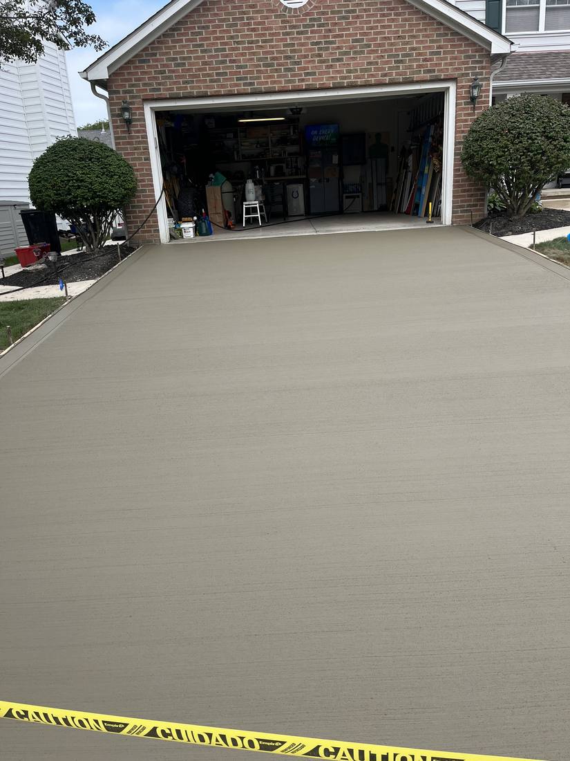 Wide apron, brick home