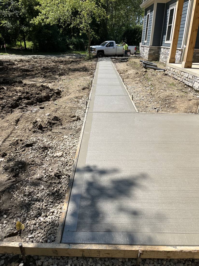 Walk and landing pad, new build